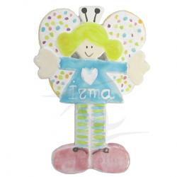 COMPRAR TIRADOR INFANTIL JALADERA KNOB  COMPRAR POMO  EBA ZOILO MUÑECO MUÑECA  PERSONALIZADO MINIYO  NIÑA HADA IRMA MIER