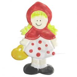 COMPRAR TIRADOR INFANTIL JALADERA KNOB  COMPRAR POMO  EBA ZOILO MUÑECO PERSONALIZADO MINIYO  NIÑA  CAPERUCITA ROJA CUENTO