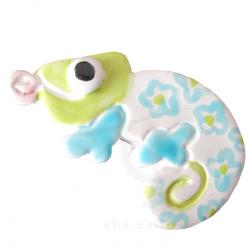 COMPRAR TIRADOR INFANTIL EBA ZOILO POMO   JALADERA KNOB GRANJA NIÑO NIÑA ANIMAL CAMALEON