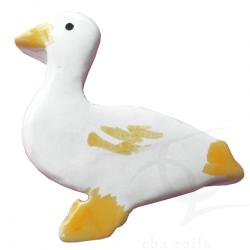 COMPRAR TIRADOR INFANTIL EBA ZOILO POMO   JALADERA KNOB GRANJA NIÑO NIÑA ANIMAL PATO OCA PAJARO