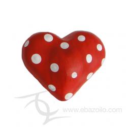 COMPRAR TIRADOR INFANTIL JALADERA KNOB  COMPRAR POMO NIÑA NIÑO EBA ZOILO CUORE CORAZON AMOR ROJO TOPOS TOPITOS