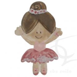 COMPRAR TIRADOR INFANTIL JALADERA KNOB  COMPRAR POMO  EBA ZOILO MUÑECA PITOCHITOS  PERSONALIZADO MINIYO  LISELOTTE  BAILARINA ROSA  NIÑA 